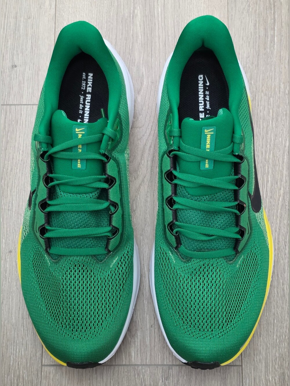 Nike Air Zoom Pegasus 41 NCAA Oregon Ducks Running Shoe IB3260-300 Mens Sz 11.5